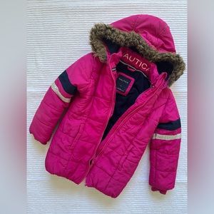 Nautica girls Winter coat. Size 4T